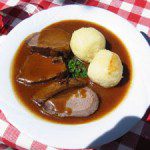 Sauerbraten or Marinated pot roast