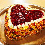Valentine's Heart Cake