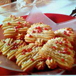 German Spritzgebaeck Cookies