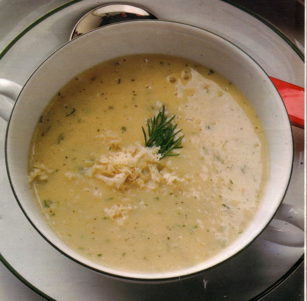 german potato horseradish soup