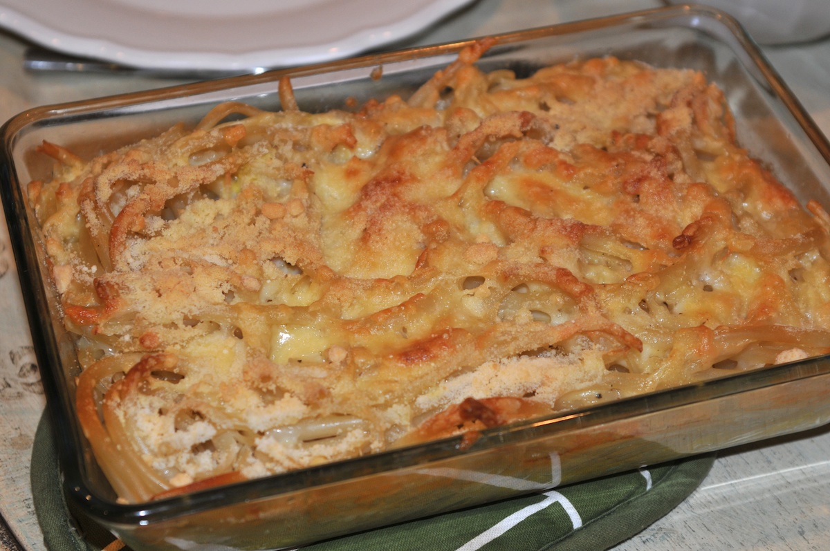 Macaroni Cheese Gratin • Original German Recipes