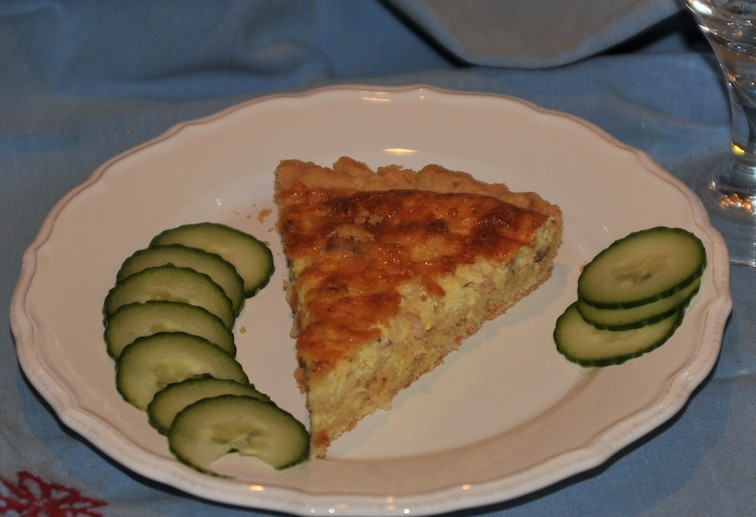 German Speckkuchen – Quiche Lorraine