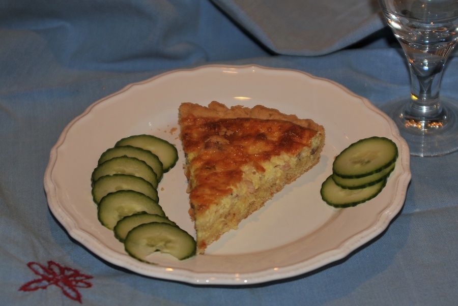 German Speckkuchen – Quiche Lorraine