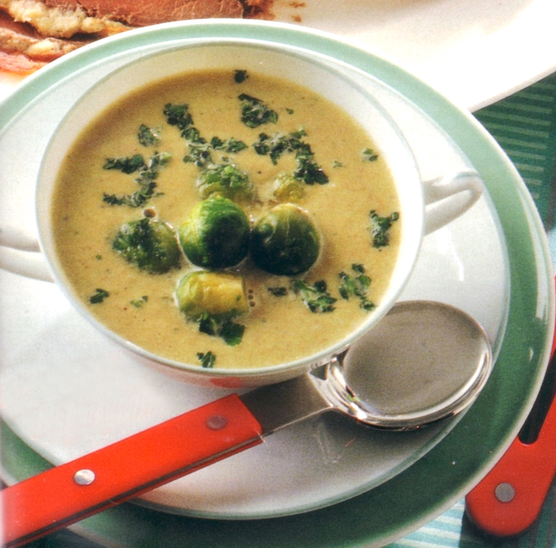 german brussels sprout soup