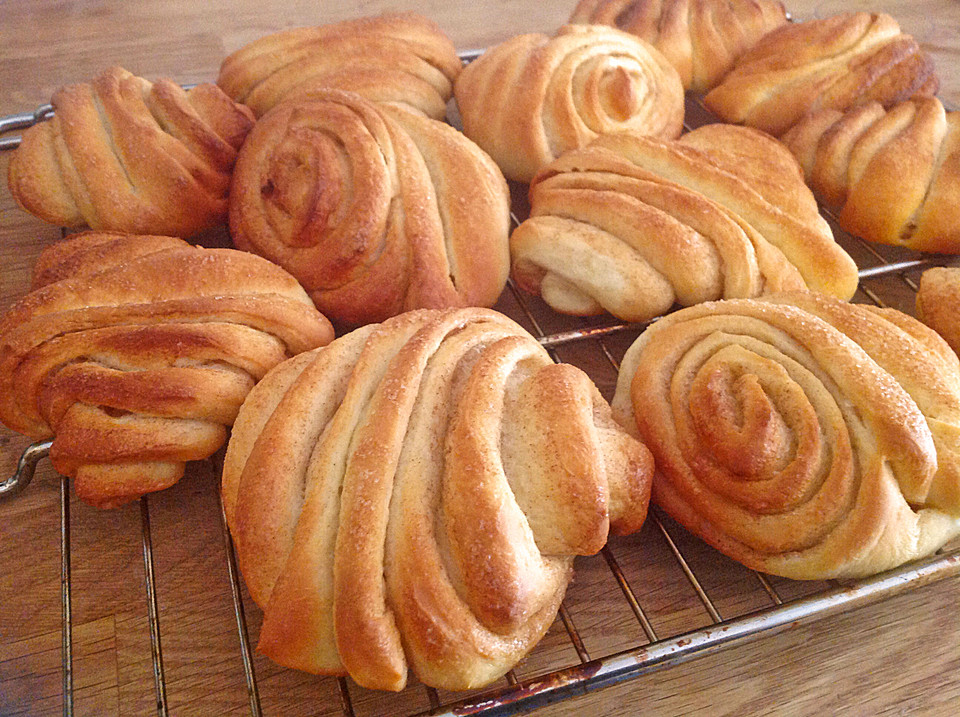 Franzbrötchen Cinnamon Rolls from Hamburg