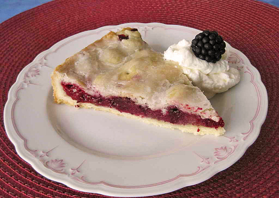 blackberry cake pie german