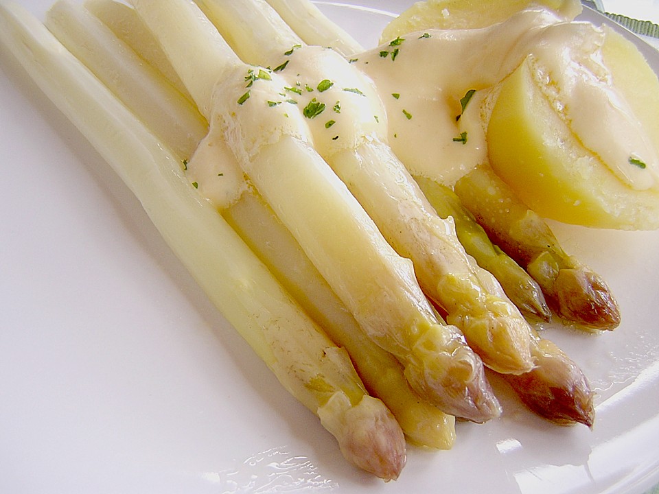 white asparagus recipe