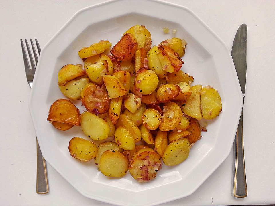 crunchy fried potatoes
