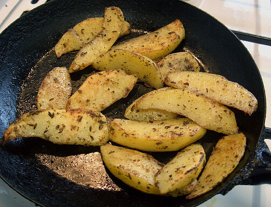 fried potatoes thuringia style