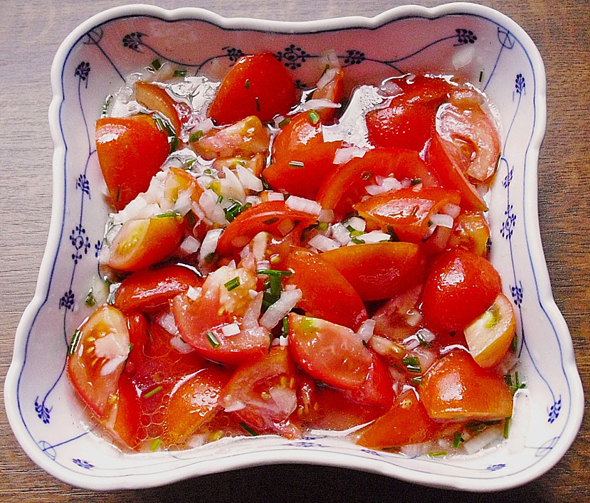 easy german tomato salad