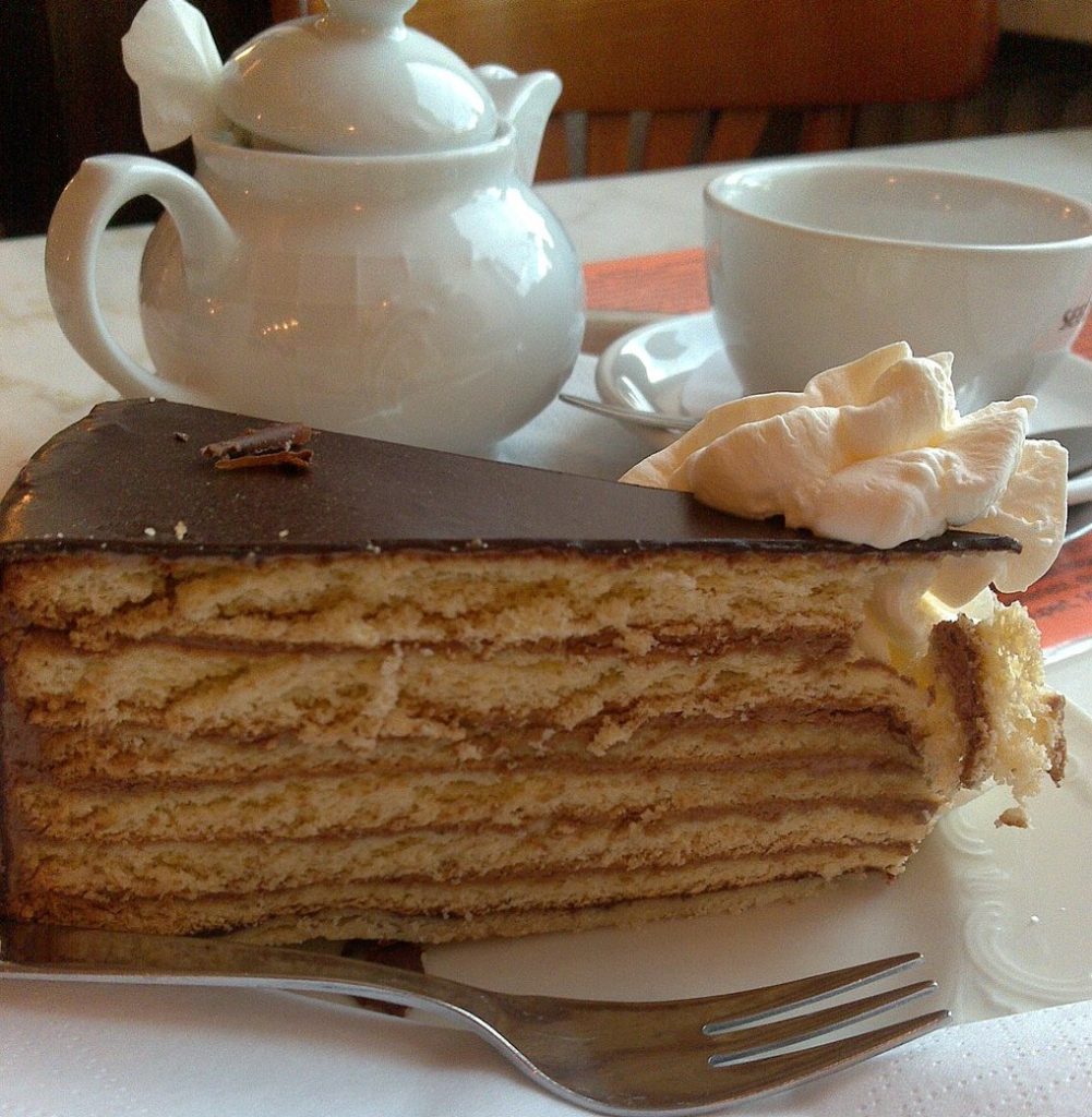 Prinzregententorte - Bavarian Layered Chocolate Cake