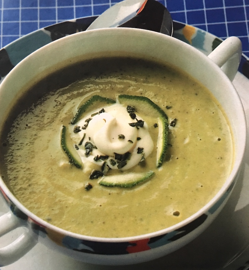 german basil zucchini soup