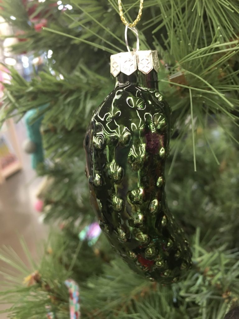 german christmas pickle ornament