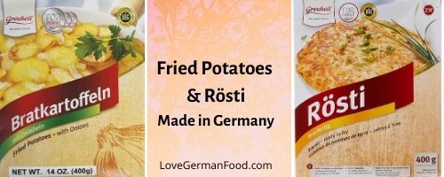 fried potatoes made in germany