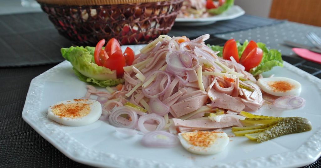 sausage salad swiss style