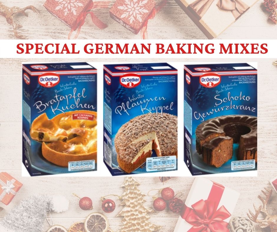 german holiday baking mixes