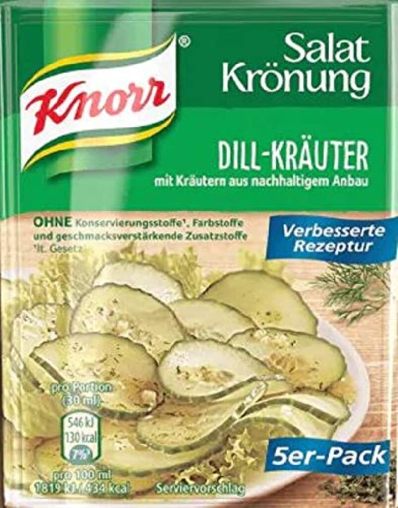 knorr dill salad dressing