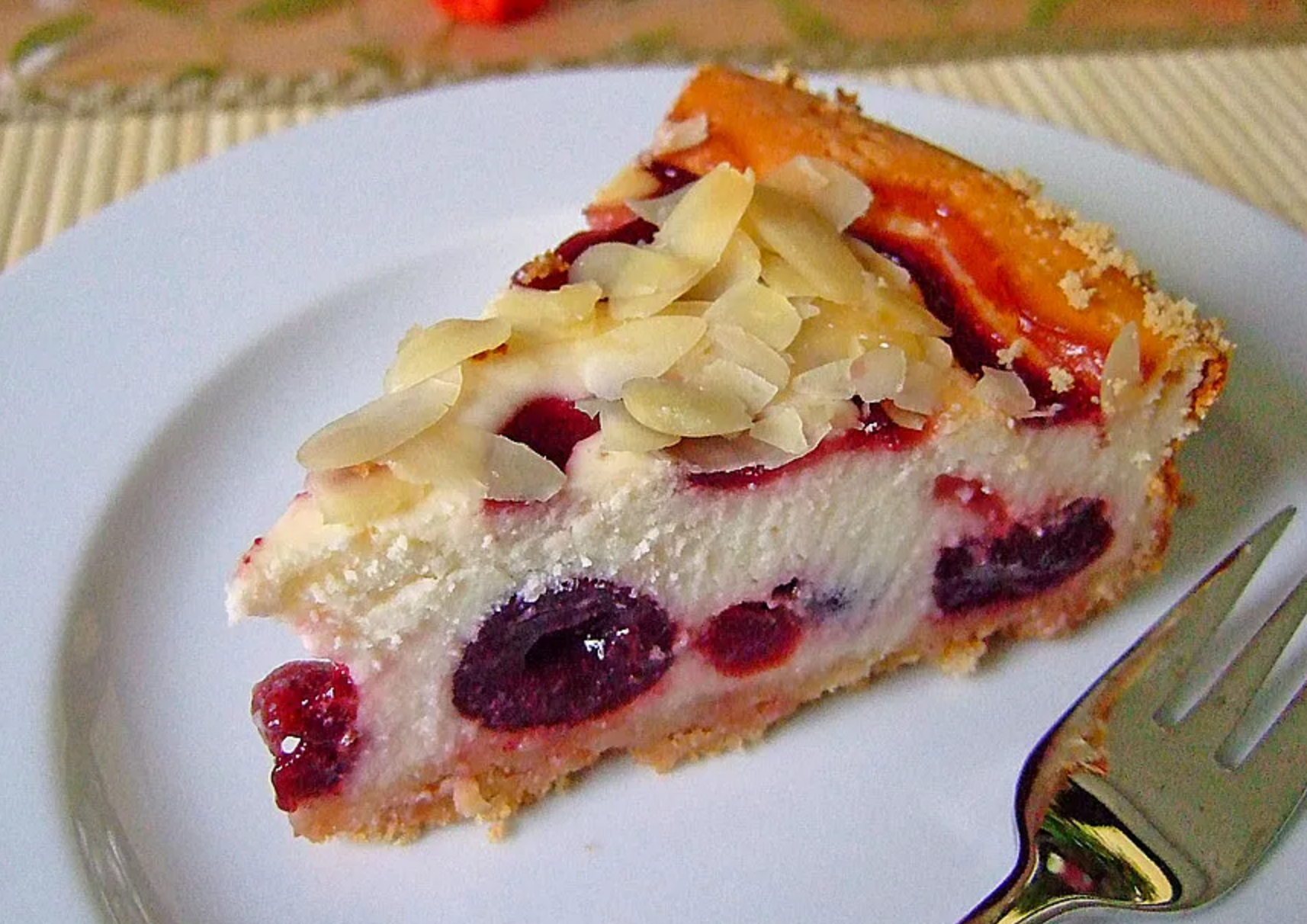 German cherry cheese cake